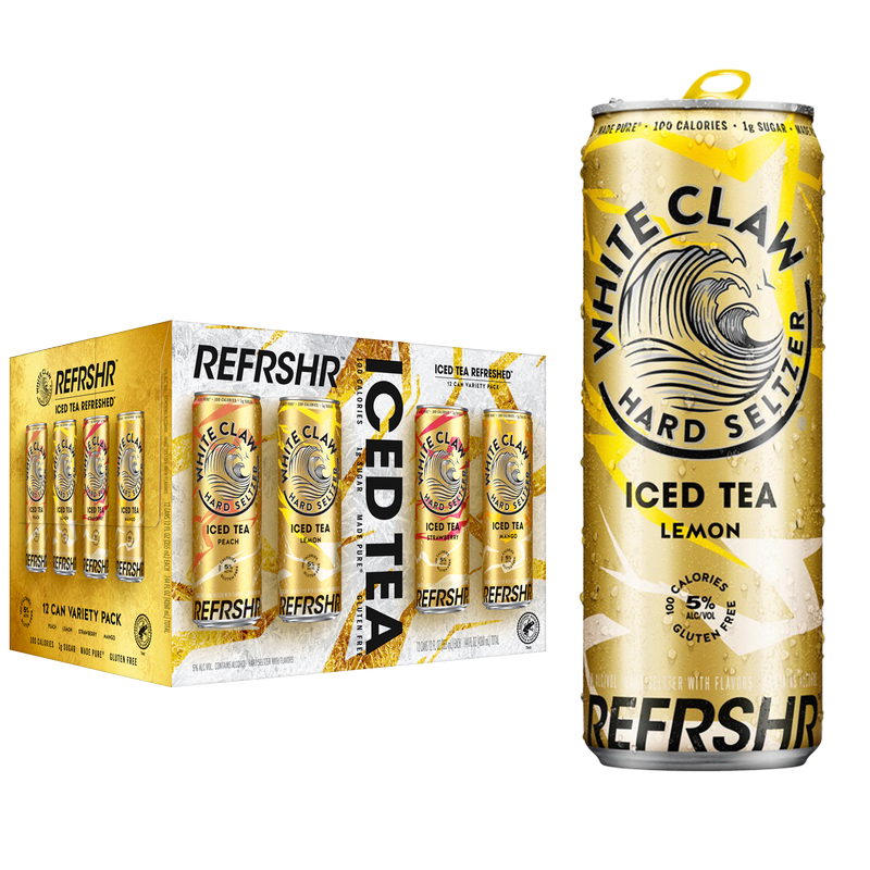 White Claw REFRSHR Iced Tea Variety 12pk 12oz Can 5.0% ABV