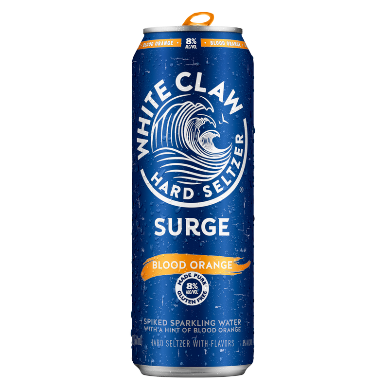 White Claw Hard Seltzer Surge Blood Orange Single 19.2oz Can 8% ABV