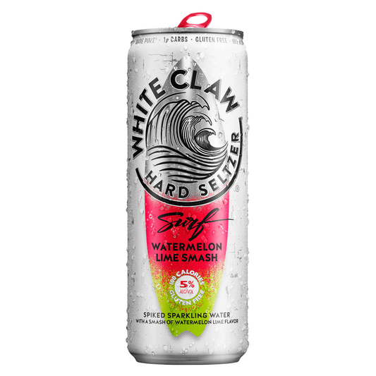 White Claw Surf Watermelon Lime Smash Single 12oz Can 5.0% ABV