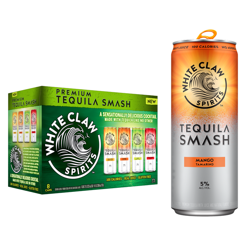 White Claw Tequila + Soda Smash 8pk 12oz Can 4.5% ABV