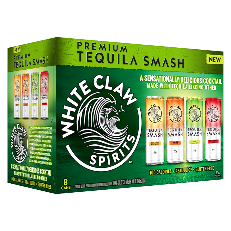 White Claw Tequila + Soda Smash 8pk 12oz Can 4.5% ABV