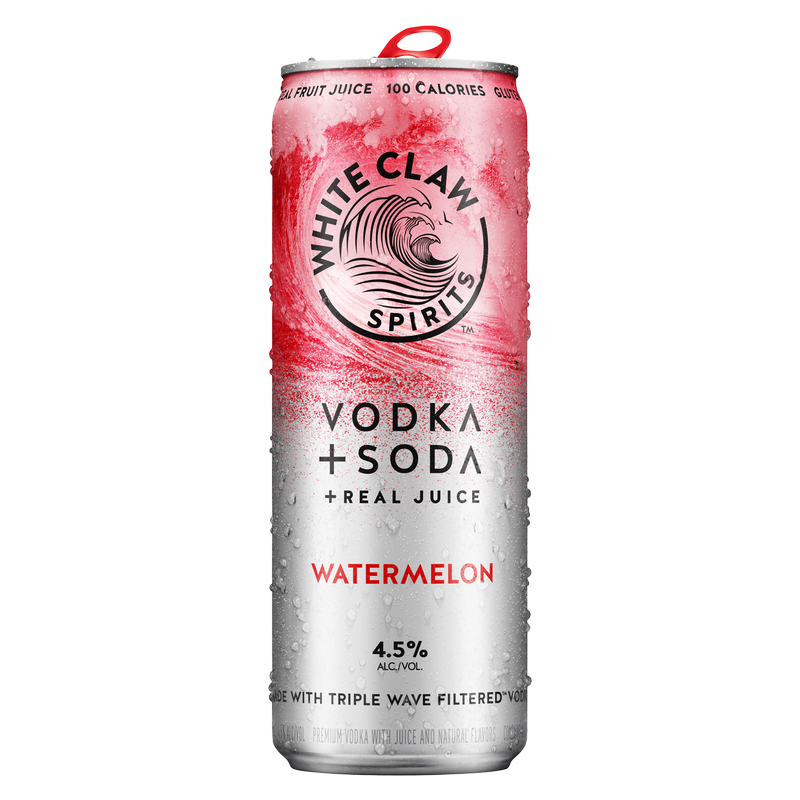 White Claw Vodka + Soda Watermelon 4pk 12oz Can 4.5% ABV