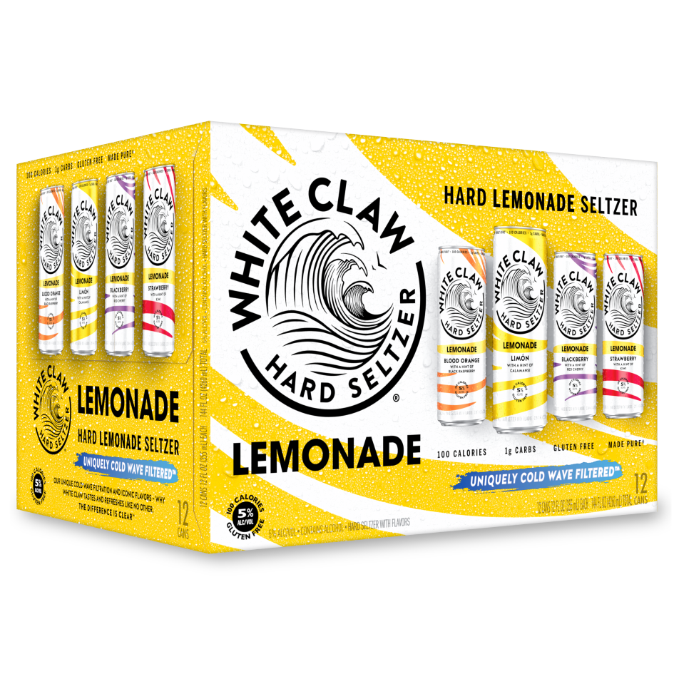 White Claw REFRSHR Lemonade Variety 12pk 12oz Can 5.0% ABV