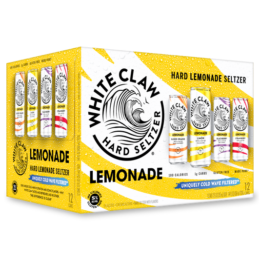 White Claw REFRSHR Lemonade Variety 12pk 12oz Can 5.0% ABV