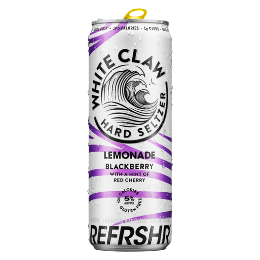 White Claw REFRSHR Lemonade Blackberry with a hint of Red Cherry Single 12oz Can 5.0% ABV